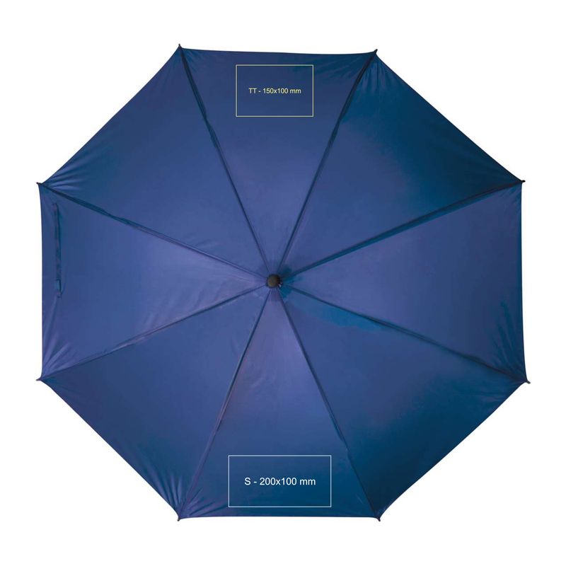 Pongee selyem automata esernyő