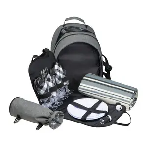 Picnic backpack for 4 Persons including also a pic