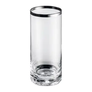 Set of 6 tall drinking glasses
